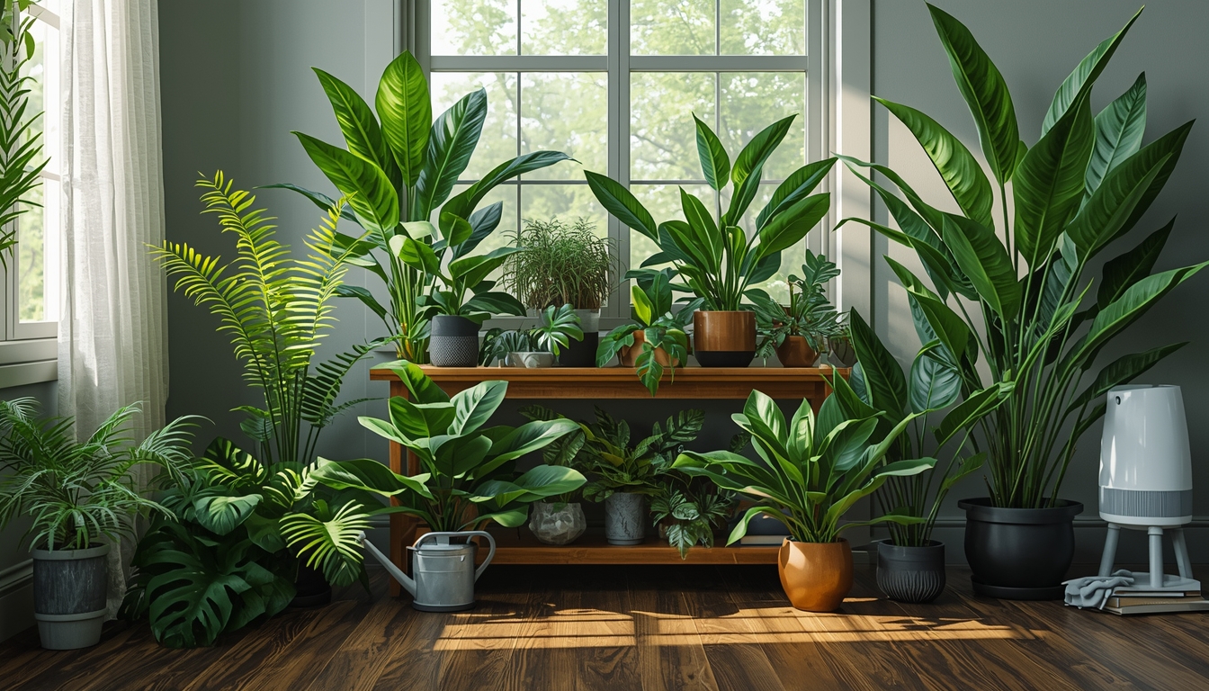 Indoor plant care at Vyxtoranaz
